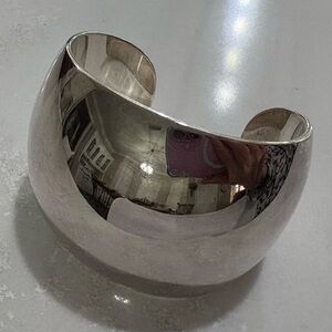 Artie Yellowhorse Sterling Silver Cuff Bracelet